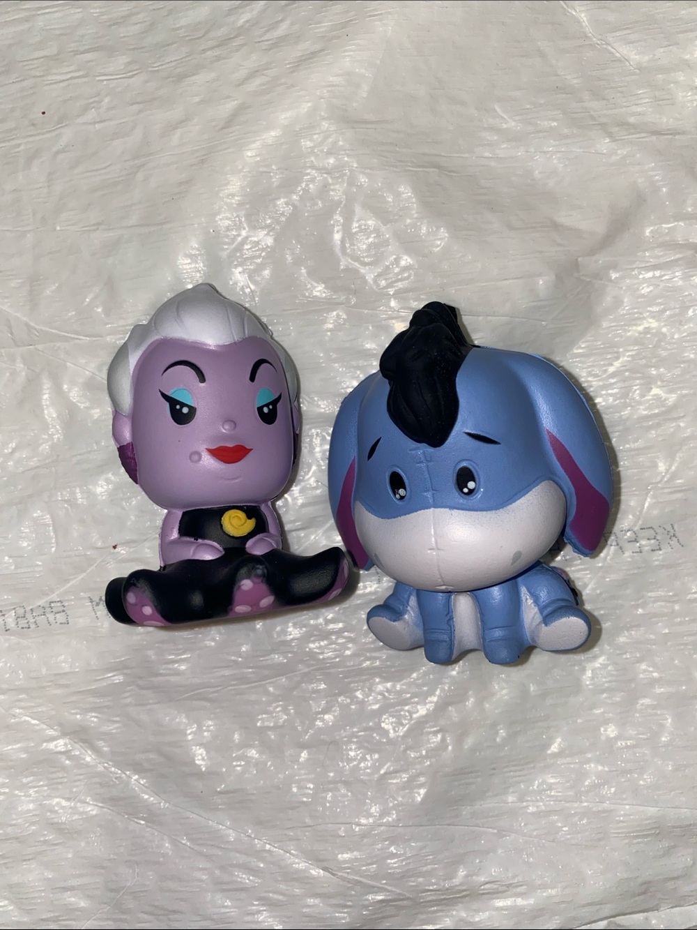 Ursula and Eeyore Disney Squish-ums